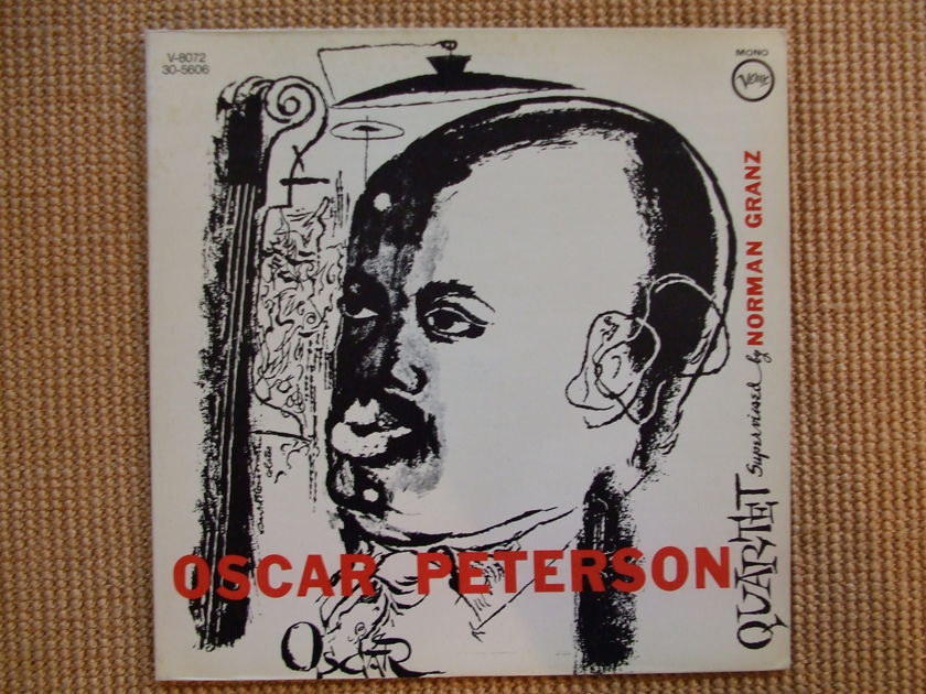 Oscar Peterson - Quartet Verve V-8072 Mono