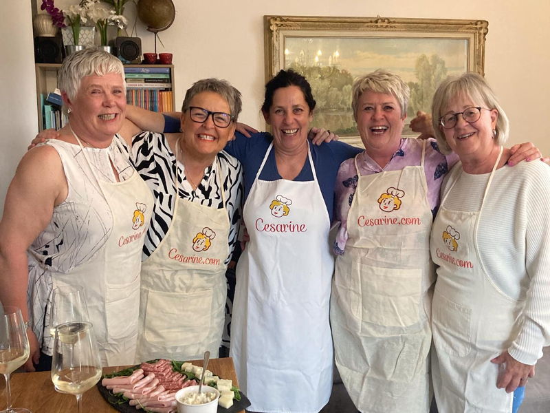 Food experiences Baveno: Three-course menu and cooking demo on risotto