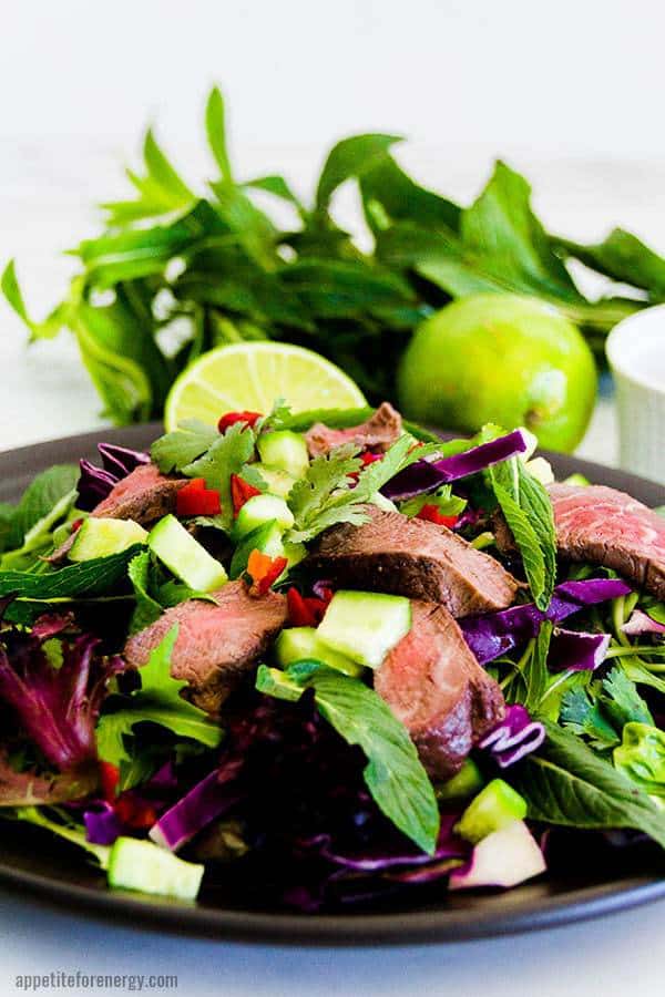 Low-Carb Thai Beef Salad