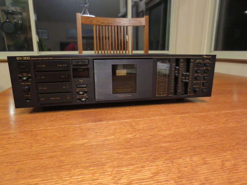 Nakamichi BX-300 Discrete 3-Head Cassette Tape Deck in Great Condition