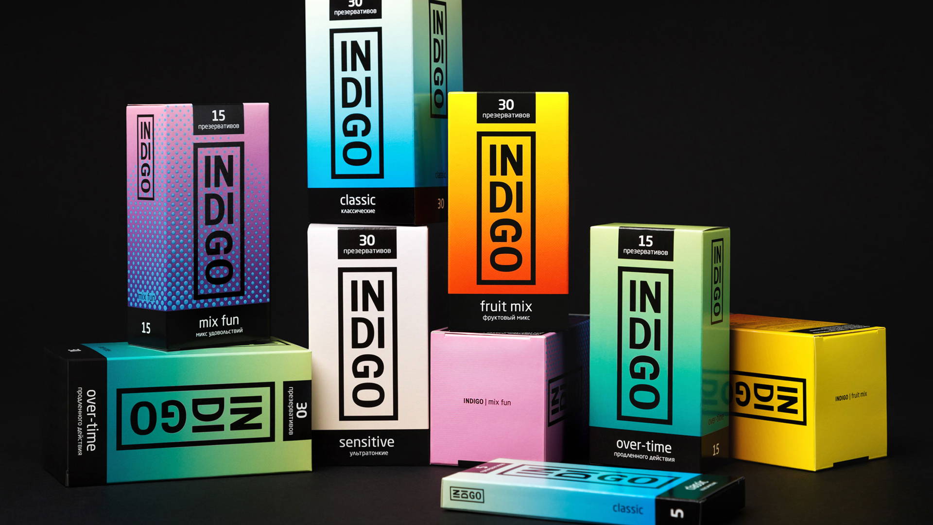 Featured image for Indigo's Colorful Condom Branding is Equal Parts Sophistication and Fun 