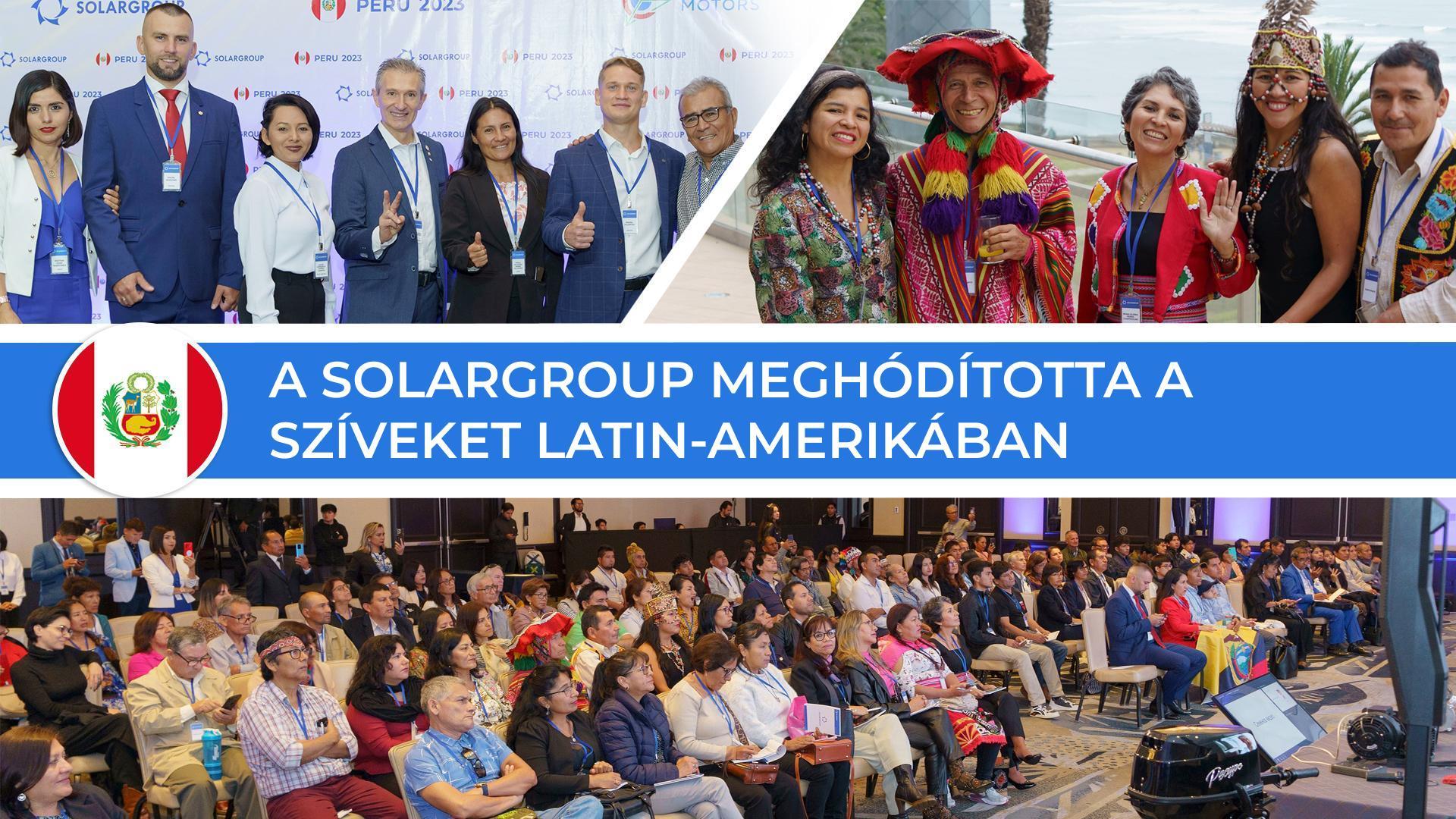 A SOLARGROUP meghódította a szíveket Latin-Amerikában