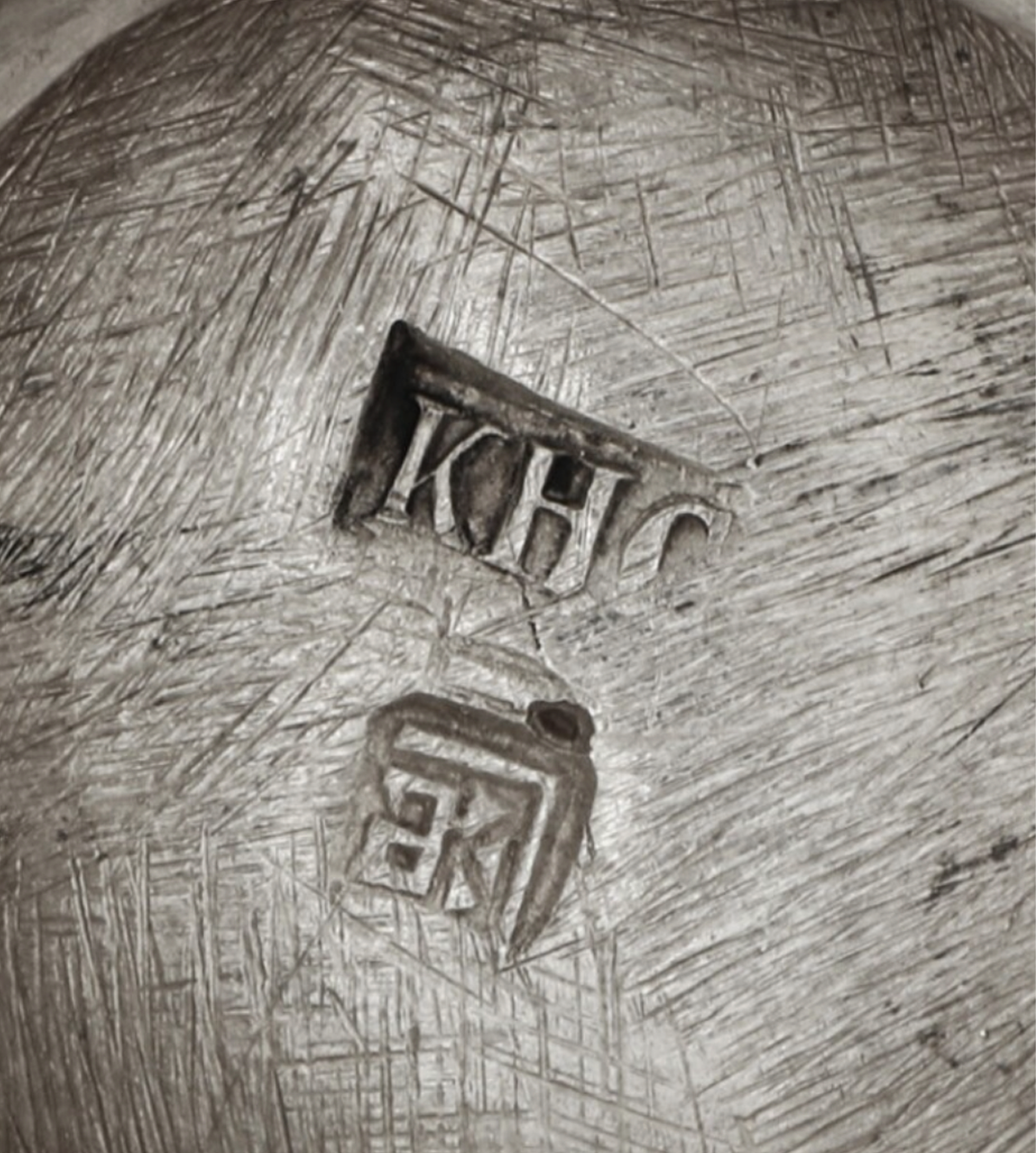 Khecheong Canton Chinese Export Silver Mark hallmark, Khecheong KHC