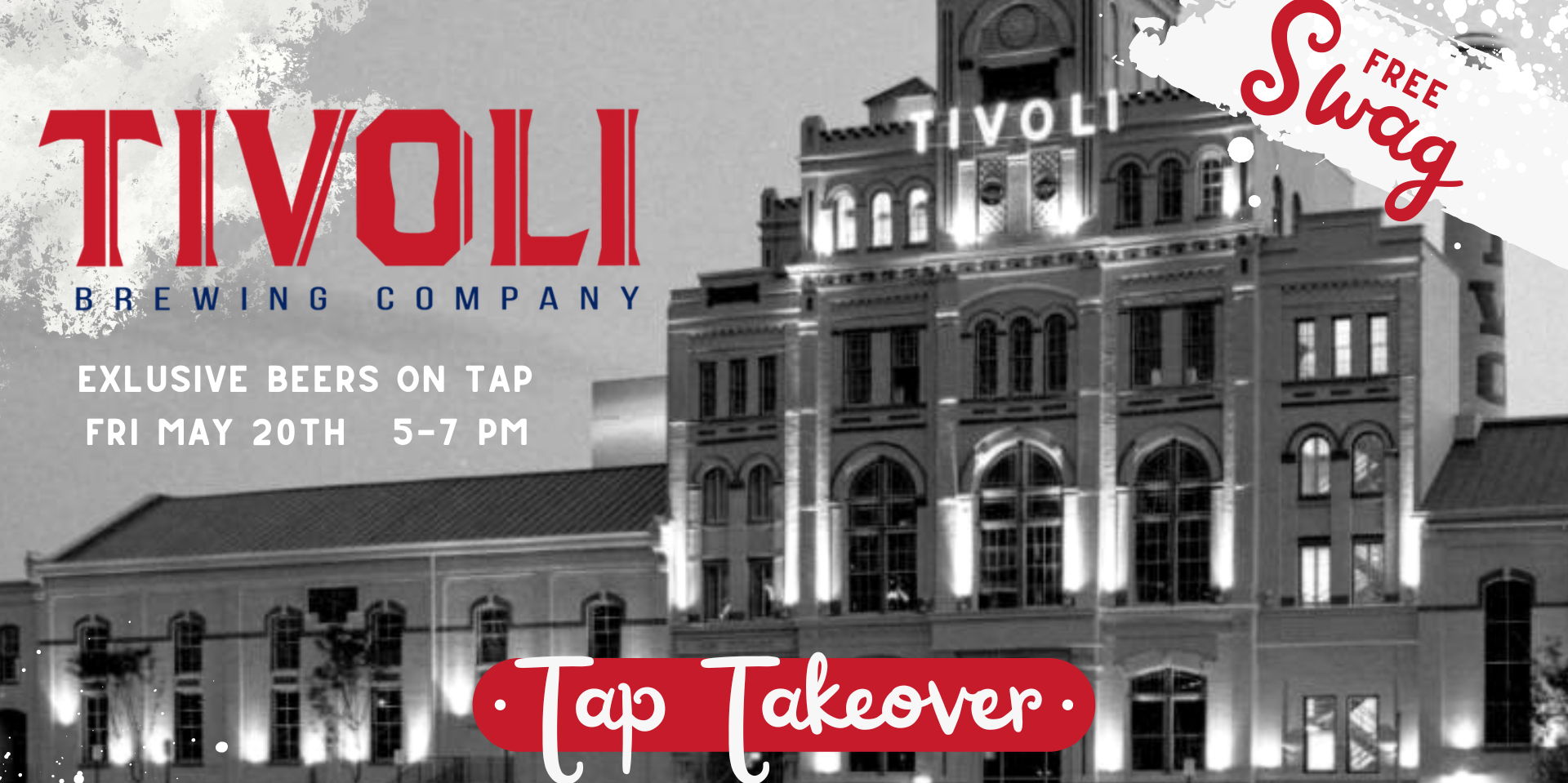 Tivoli Brewing Tap Takeover promotional image