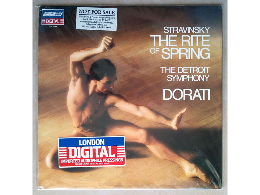 Sealed LONDON Digital | DORATI/STRAVINSKY - The Rite of Spring / Promo Copy