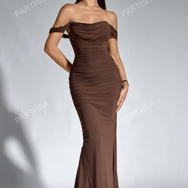Robe marron