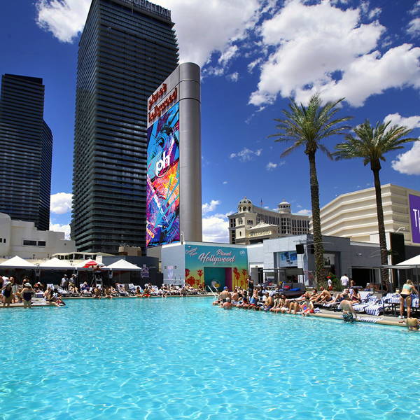 The Scene Pool Deck at Planet Hollywood at Planet Hollywood