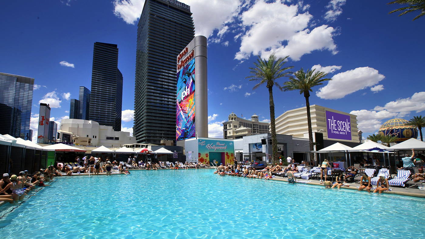 The Scene Pool Deck at Planet Hollywood Las Vegas