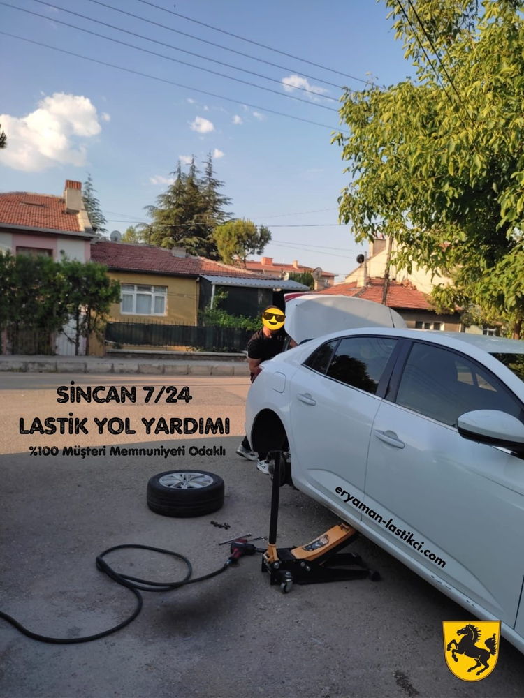 Eryaman mobil lastikçi - lastik yama ve tamir işlemi