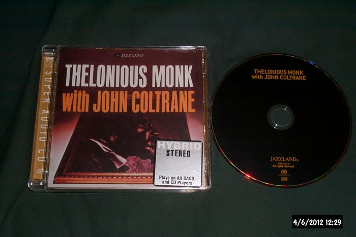 Thelonious Monk  - With John Coltrane SACD Hybrid NM
