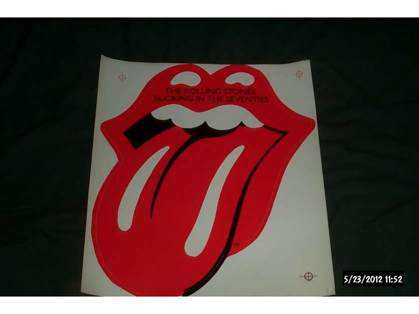 Rolling Stones - Promo Sucking In The 70's Sticker