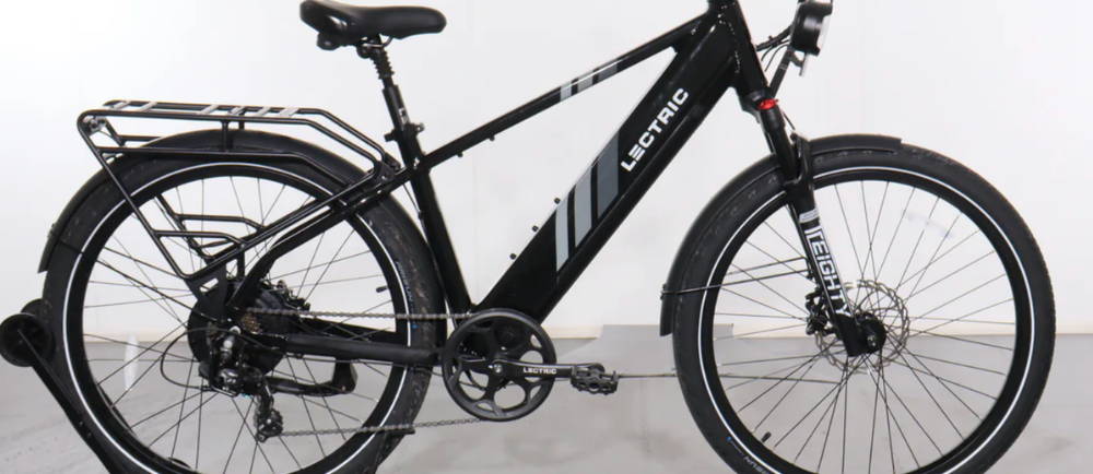 a Lectric XPress 750 electric city bike