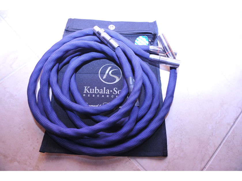 Kubala Sosna Emotion  XLR 2 Meter Pair