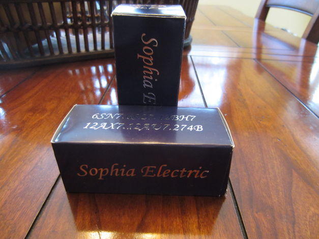 Sophia Electric 6SN7 MATCHED PAIR