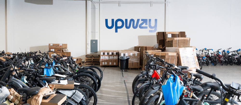 Upway LA UpCenter and electric bike inventory