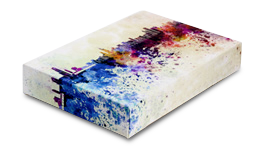 Two inch canvas wrap thickness