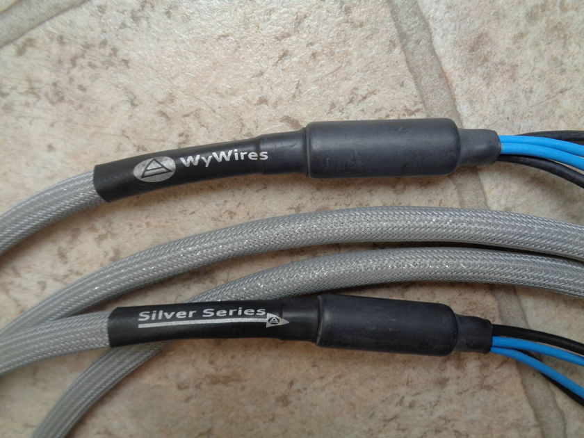 WyWires, LLC Silver Bi-Wire Speaker Cables