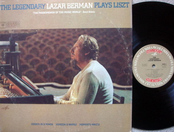 Columbia Melodiya / LAZAR BERMAN - plays Liszt, MINT!