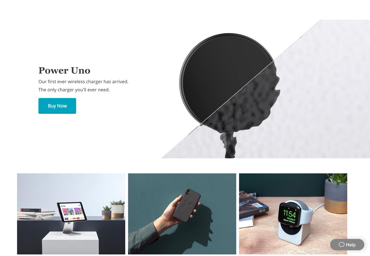 Screenshot of Proper, from the shopify stores collection.