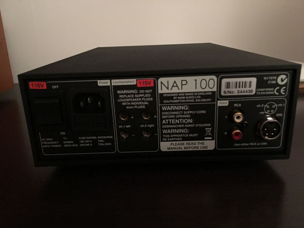 Naim Audio DAC V1 & NAP100 Mint - can split PRICE REDUCED