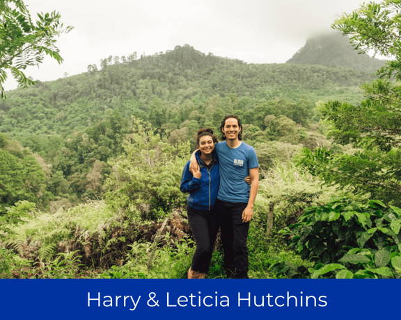 Harry Hutchins and Leticia Hutchins at their organic coffee farms in Honduras | Alma Coffee