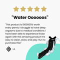 WaterSlyde review: Not Your Typical Toy. The WaterSlyde allows you to experience a difference sensation compared to a vibrator! Water play allows for an intense build-up and can be great for foreplay with a partner before sex.