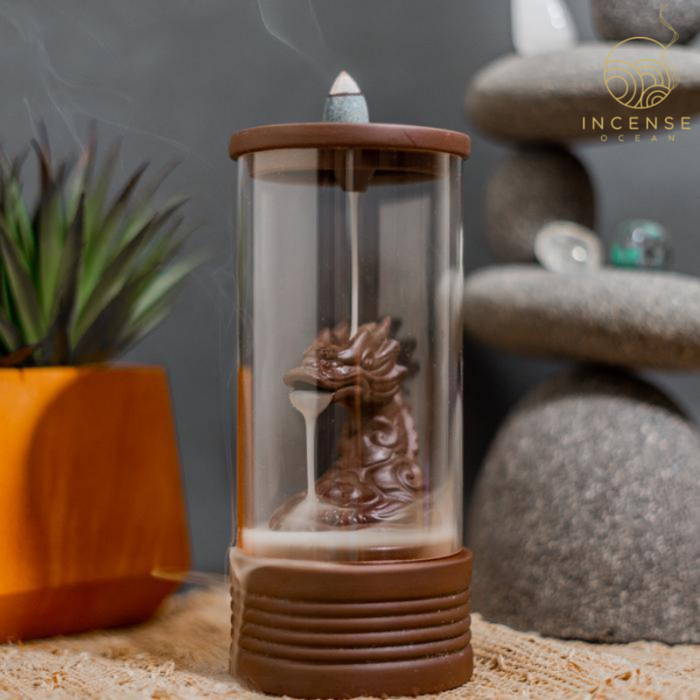 dragon incense burner