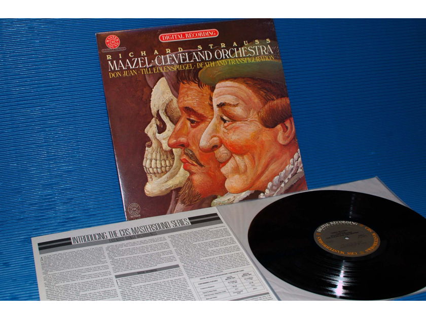 STRAUSS / Maazel  - "Don Juan / Til Eulenspiegel" CBS Masterworks audiophile 1980