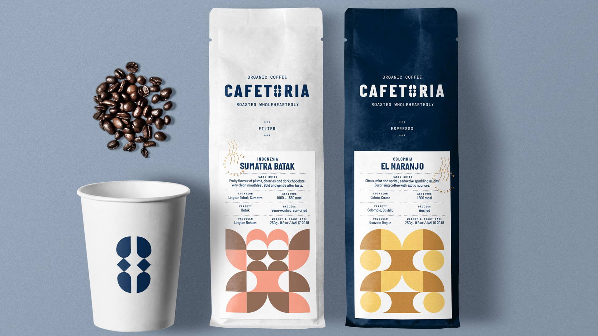Featured image for Latin American and Scandinavian Elements Come Together In This Coffee Packaging