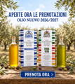 Aperte le prenotazioni Olio Nuovo 2026/2027 Ciavatta - Provenzale e Verde Vero