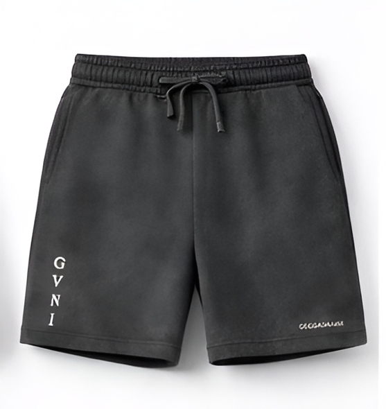 Premium Cotton- GEOGARVANI-GVNI track shorts