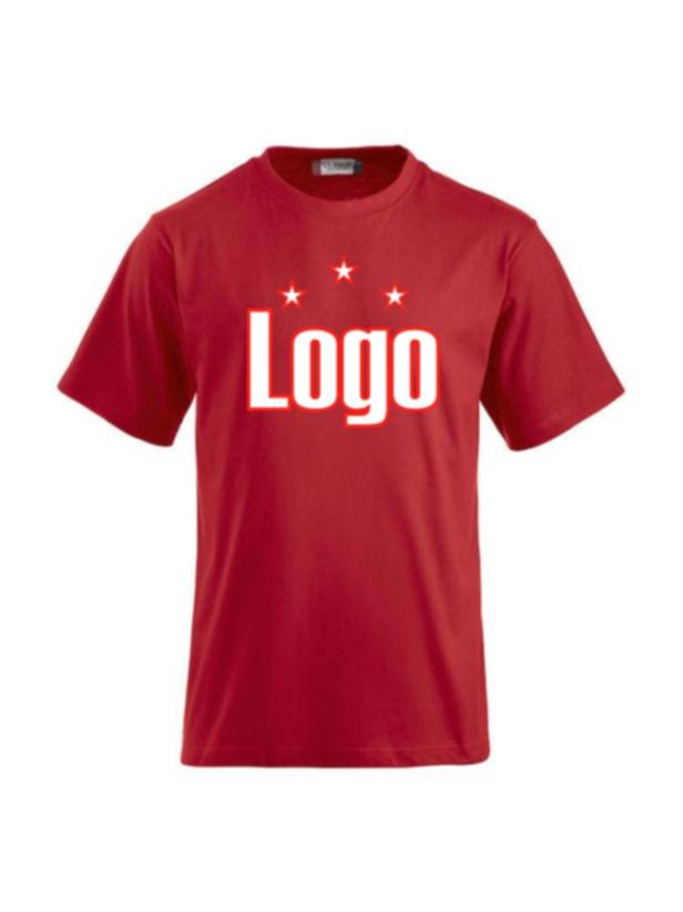 rote T-Shirts Funshirts bedrucken lassen - Kreative und individuelle Shirts gestalten