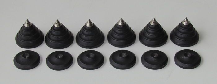 Audio Selections Small Cones & Support Discs - six sets