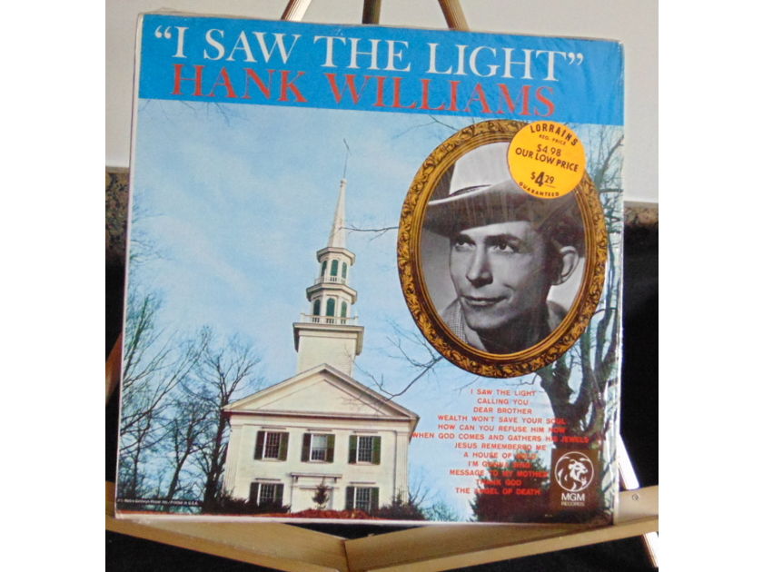 Hank Williams Sr. - I Saw The Light Near Mint.