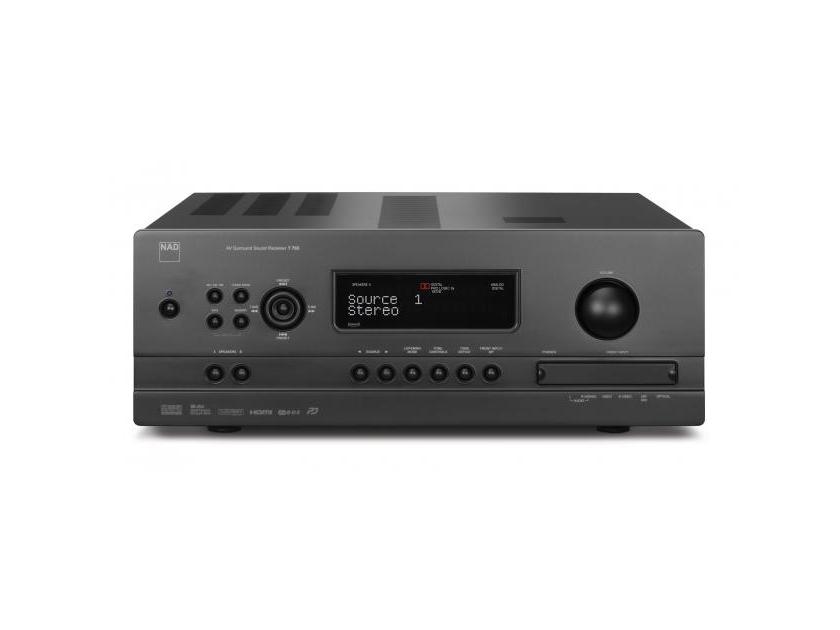 NAD T765HD /T 765HD Home Theater Receiver with Manufacturer's Warranty & Free Shipping