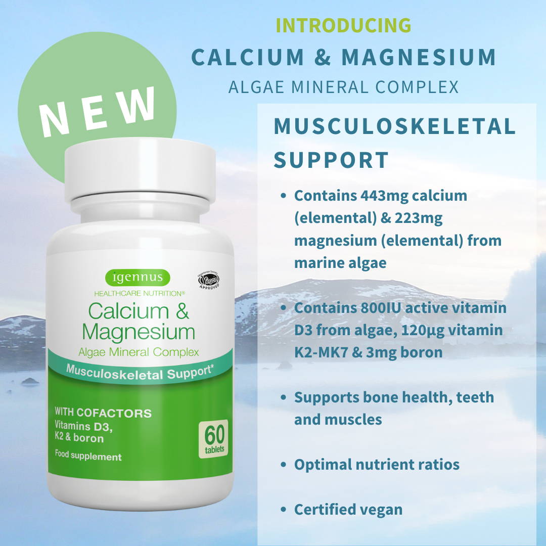 Calcium & Magnesium Marine Mineral Complex for comprehensive bone support