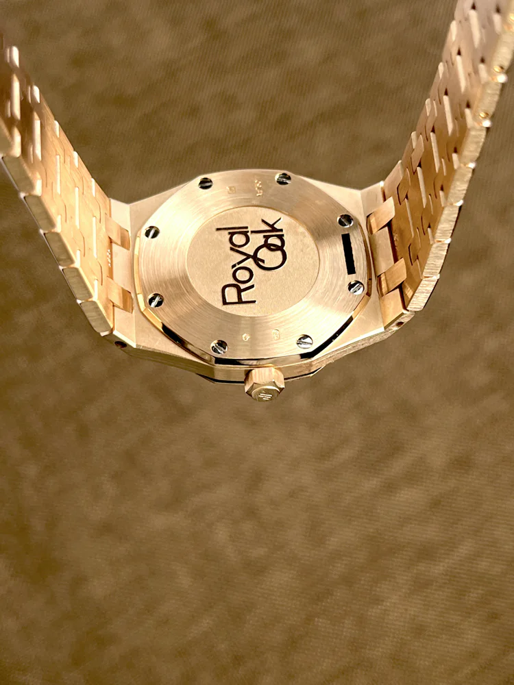 Audemars Piguet Royal Oak Lady Rose Gold Diamonds White dial Box and papers 2020, image 6