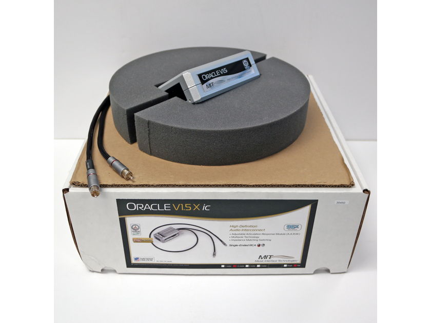 MIT Oracle V1.5 RCA 1.5m pair Demo, XLNT. CALL FOR BEST PRICE