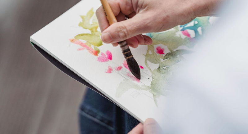 Intermediate Watercolor Florals