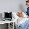 Wellue 8-inch touchscreen patient monitor with printer
