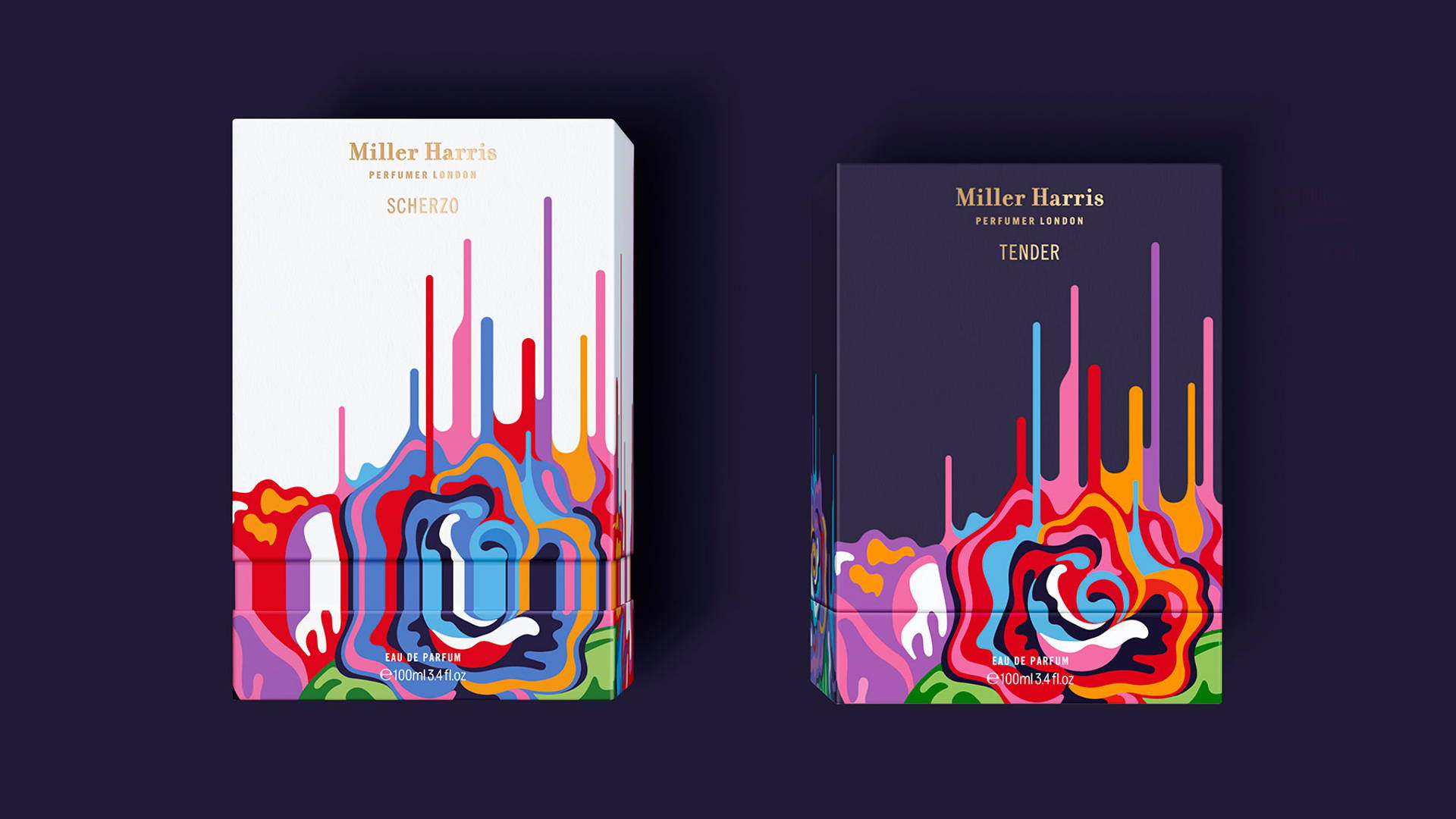 Featured image for Check Out This Ultra Colorful Perfume Packaging For Miller Harris 