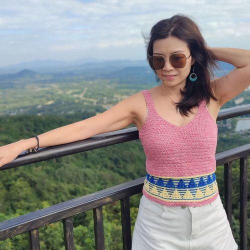 Tica Top crochet pattern