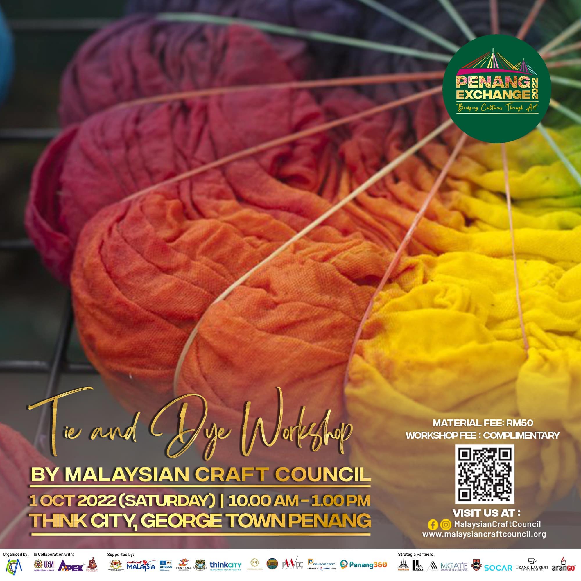 Tie & Dye Workshop by Malaysian Craft Council