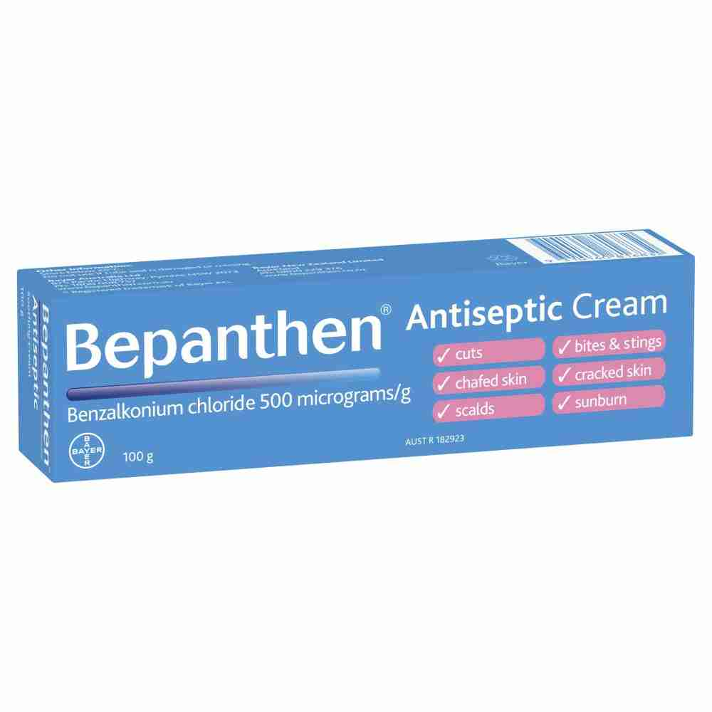 Bepanthen Antiseptic Soothing Cream 100g - Image 2