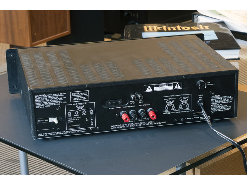 Carver TFM-35 Power Amplifier; 250w x 2