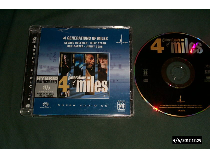 Various - 4 Generations Of Miles SACD Hybrid NM