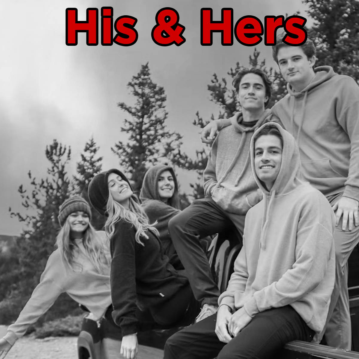 Coordinated apparel styles designed specifically for both men and women.