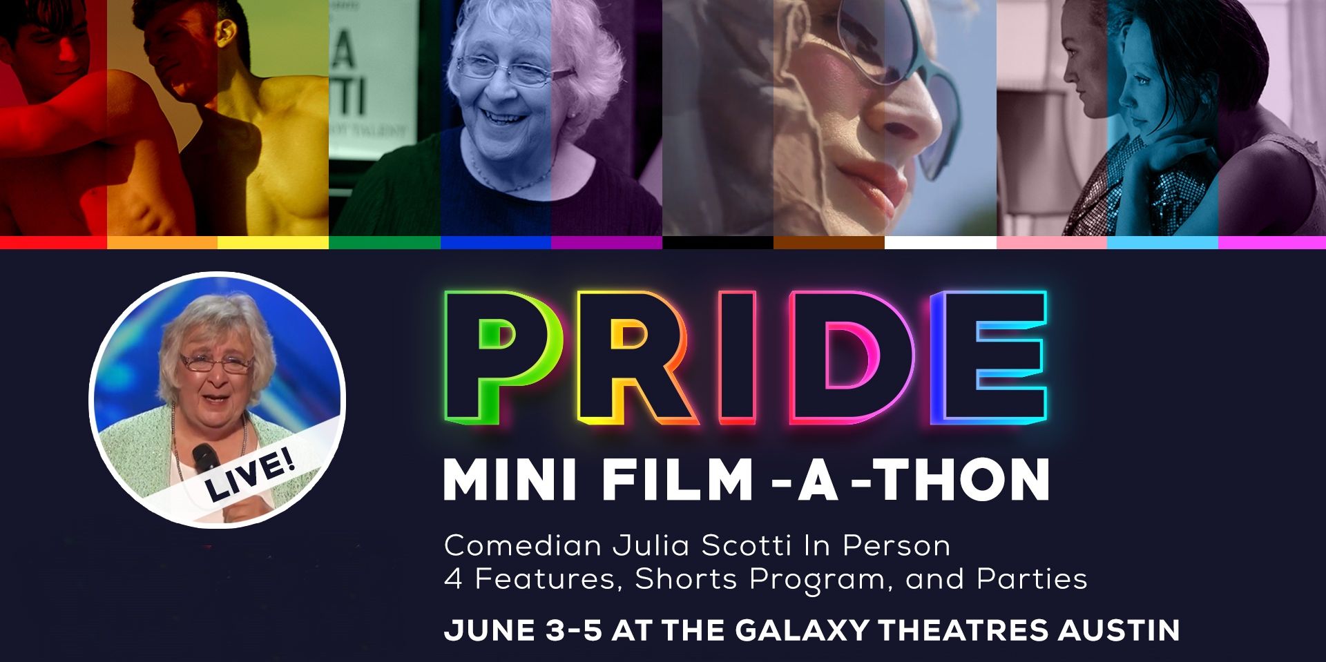 Pride Mini Film-A-Thon promotional image