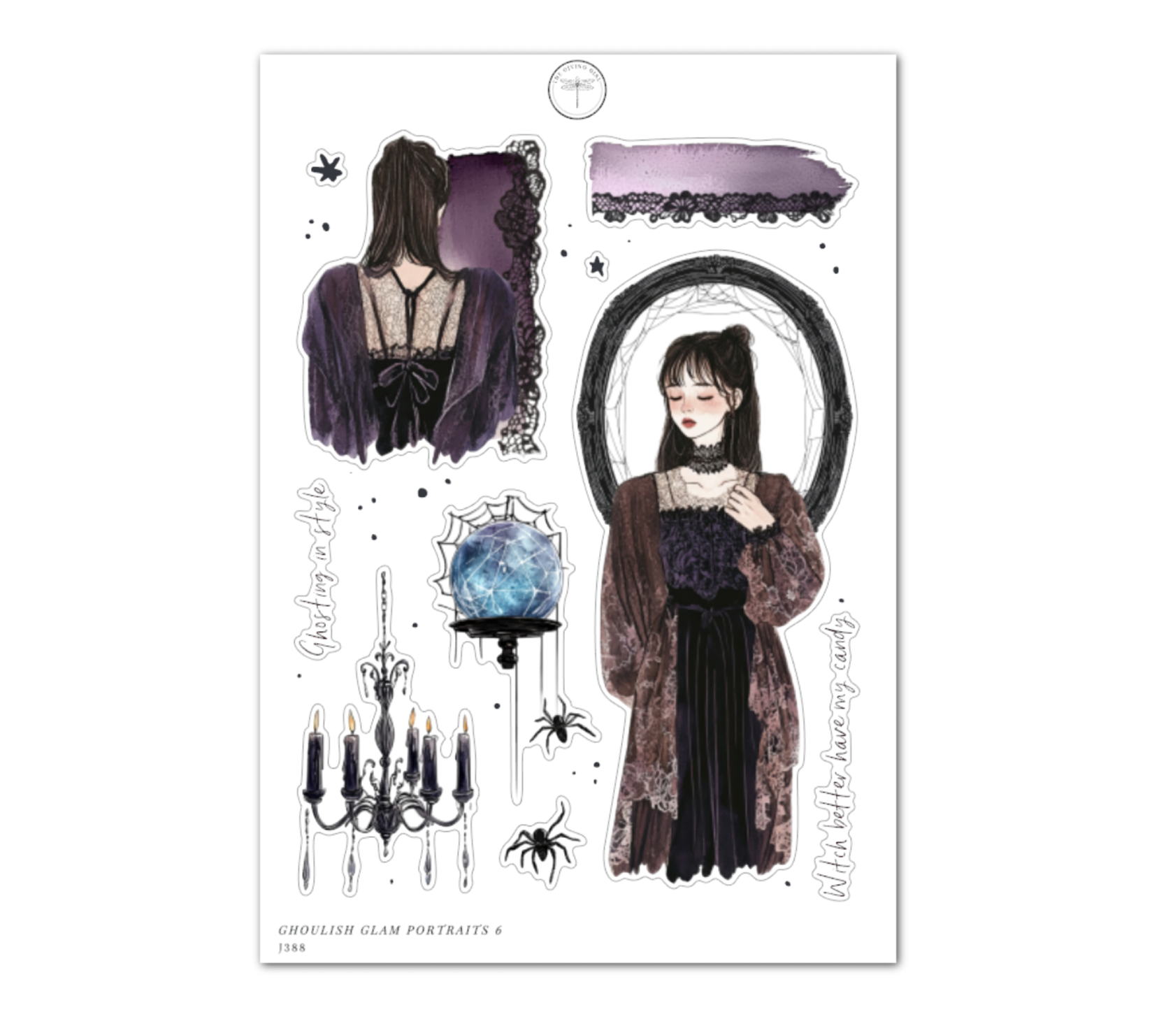 Ghoulish Glam Portraits 6 – The Giving Girl