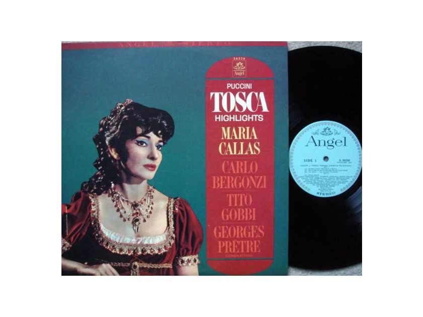 EMI Angel Blue / CALLAS-PRETRE,  - Puccini Tosca Highlights, NM!